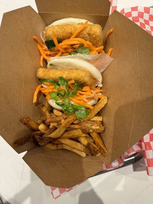 Vegetarian Tofu Bao Buns  at Banh Mi Boys - Yonge St in Toronto