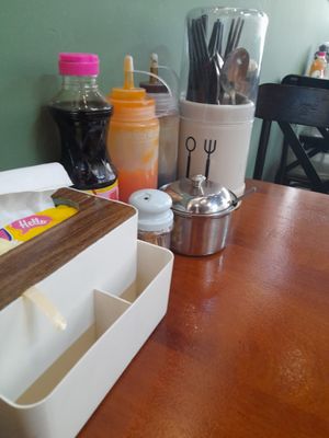 Inside at Quán Hủ tiếu chay Nhân Tâm in Ho Chi Minh City