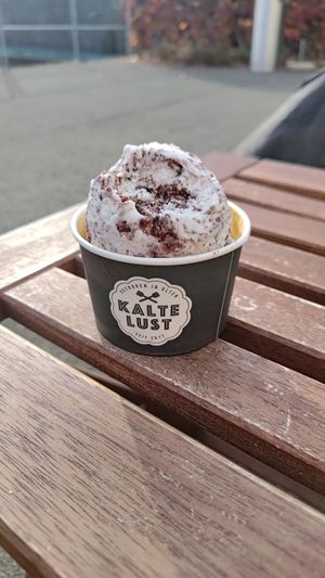 Vegan Straciatella at Bistro Pier One in Interlaken