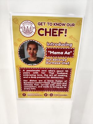 Loved this introduction at Delicious Democracy - ประชาธิปไตยกินได้ in Bangkok