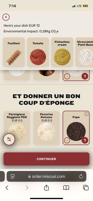   at Mi Scusi in Bergamo