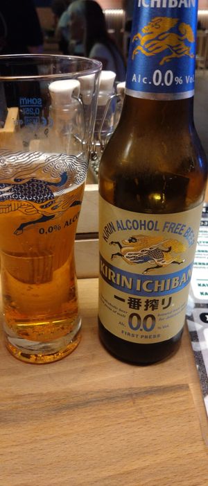 Alkoholfreies Bier at Vegan AF Ramen in Wroclaw