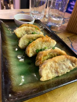Gyoza at Vegan AF Ramen in Wroclaw