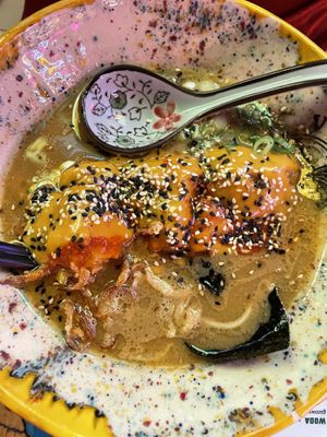 Cheese ramen    at Vegan AF Ramen in Wroclaw