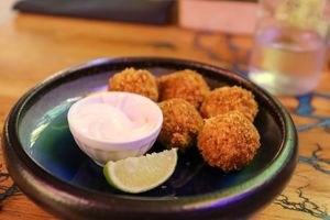 karaage at Vegan AF Ramen in Wroclaw