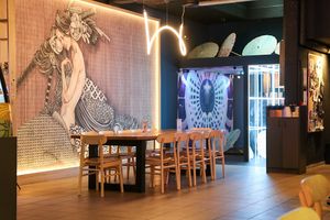 interior at Vegan AF Ramen in Wroclaw