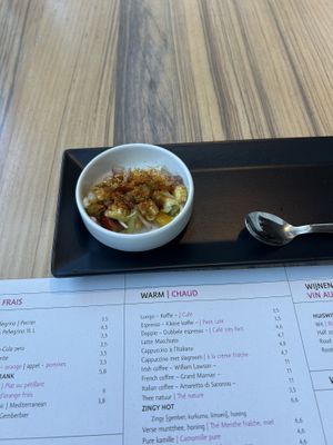 vegan tapa  at Venitien in Blankenberge