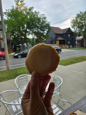 Orange and vanilla shortbread at Anchor Coffee House in Windsor