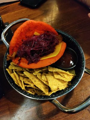Taco veg at The Villains Pub  in Brescia