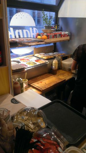 Nice view :) at Hank Cuisine Végétale - Archives in Paris