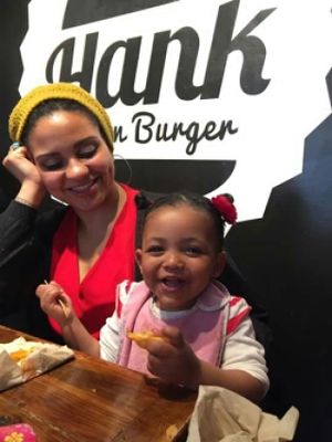 Munchin on some delicious potatoes  at Hank Cuisine Végétale - Archives in Paris