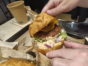 'Big mac' at Hank Cuisine Végétale - Archives in Paris