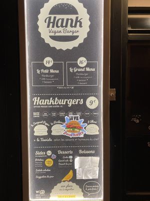   at Hank Cuisine Végétale - Archives in Paris