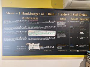 Menu at Hank Cuisine Végétale - Archives in Paris