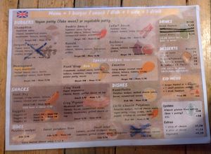 Menu September 2024 at Hank Cuisine Végétale - Archives in Paris