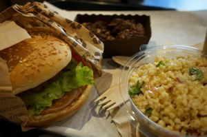 Hank Vegan Burger at Hank Cuisine Végétale - Archives in Paris