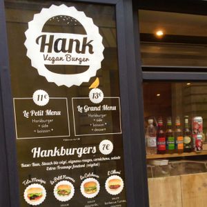 Hank Vegan Burger at Hank Cuisine Végétale - Archives in Paris