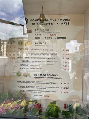   at Piadina Salentina in Lecce