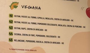 We did 41 and 42, both of which were very tasty  at Piadina Salentina in Lecce