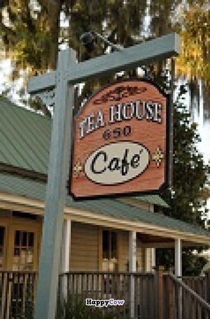 The Tea House 650 Cafe is on Citrus Ave. in the heart of Crystal River. at Tea House 650 Cafe in Crystal River