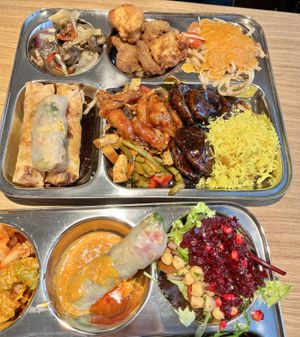 Anything you could wish for…  #Veganuary at Dhaba Beas in Plzen