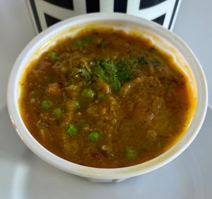 Aloo mutter  at Jalpaan Vegetarian Resturant in Dubai