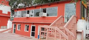 Jodha Restaurant - View from the backside with vintage red stone staircase - A Vegan Option in Fatehpur Sikri - 45 mins. drive from Taj Mahal Agra at Jodha Restaurant in Fatehpur Sikri