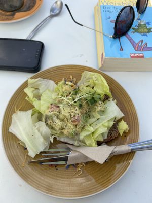 Avocado Toast (vegan)   at Miss Green Bean Café in Potsdam