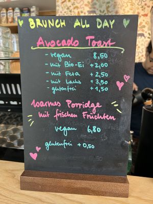   at Miss Green Bean Café in Potsdam