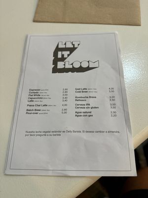   at Let It Bloom in Valencia