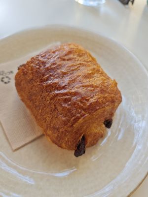 Pain au chocolate at Let It Bloom in Valencia