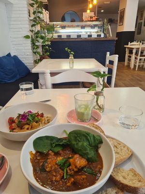 tofu at Let It Bloom in Valencia