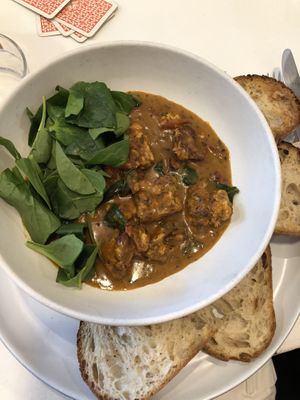 marry me tofu (delicious)  at Let It Bloom in Valencia