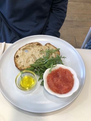 spanish toasts   at Let It Bloom in Valencia