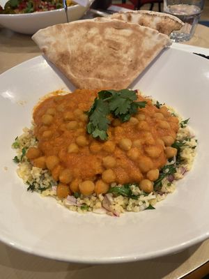 Chickpea curry  at Filmhouse Cinema Cafe Bar in Edinburgh