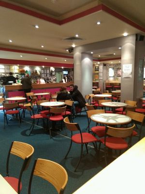 seating at Filmhouse Cinema Cafe Bar in Edinburgh