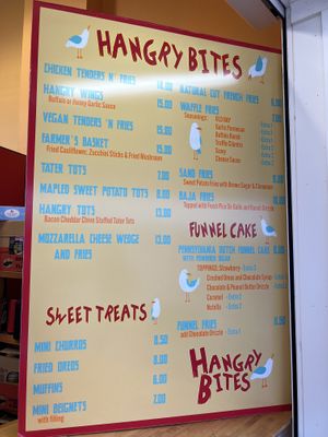 100% get the vegan tenders!!  at Hangry Bites in Ocean City