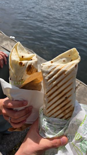 Dürüm at VeggEast in Basel