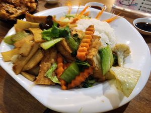  at Sunflower Thai Vegetarian Restaurant in Auckland