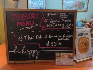  at Sunflower Thai Vegetarian Restaurant in Auckland