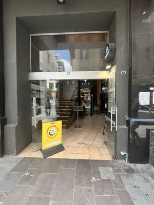 Main entrancee #Veganuary at Sunflower Thai Vegetarian Restaurant in Auckland