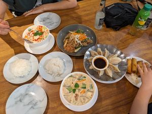  at Sunflower Thai Vegetarian Restaurant in Auckland