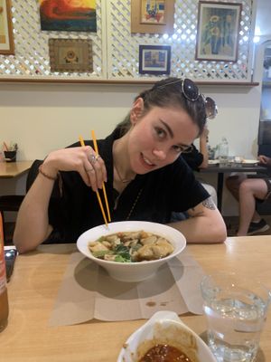 And again   at Sunflower Thai Vegetarian Restaurant in Auckland