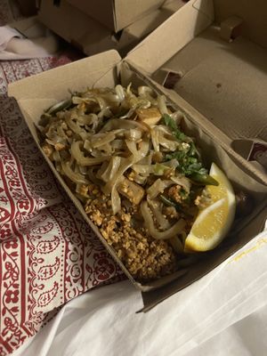 Pad Thai   at Sunflower Thai Vegetarian Restaurant in Auckland