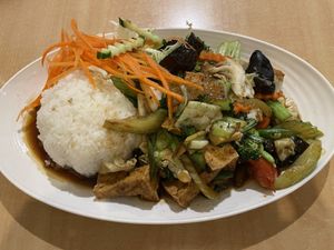   at Sunflower Thai Vegetarian Restaurant in Auckland