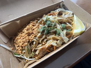 Pad Thai to go  at Sunflower Thai Vegetarian Restaurant in Auckland