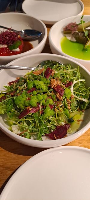 Zucchinisalat at Blum in Innsbruck