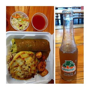 Chivo Vegan Sample Plate +Drink at Que Chivo in Hartford