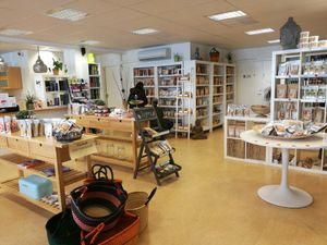 The store at RawFoodShop in Malmo