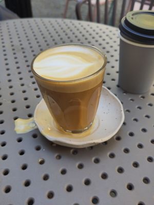 Latte - very strong! at High Grade Coffee in East London